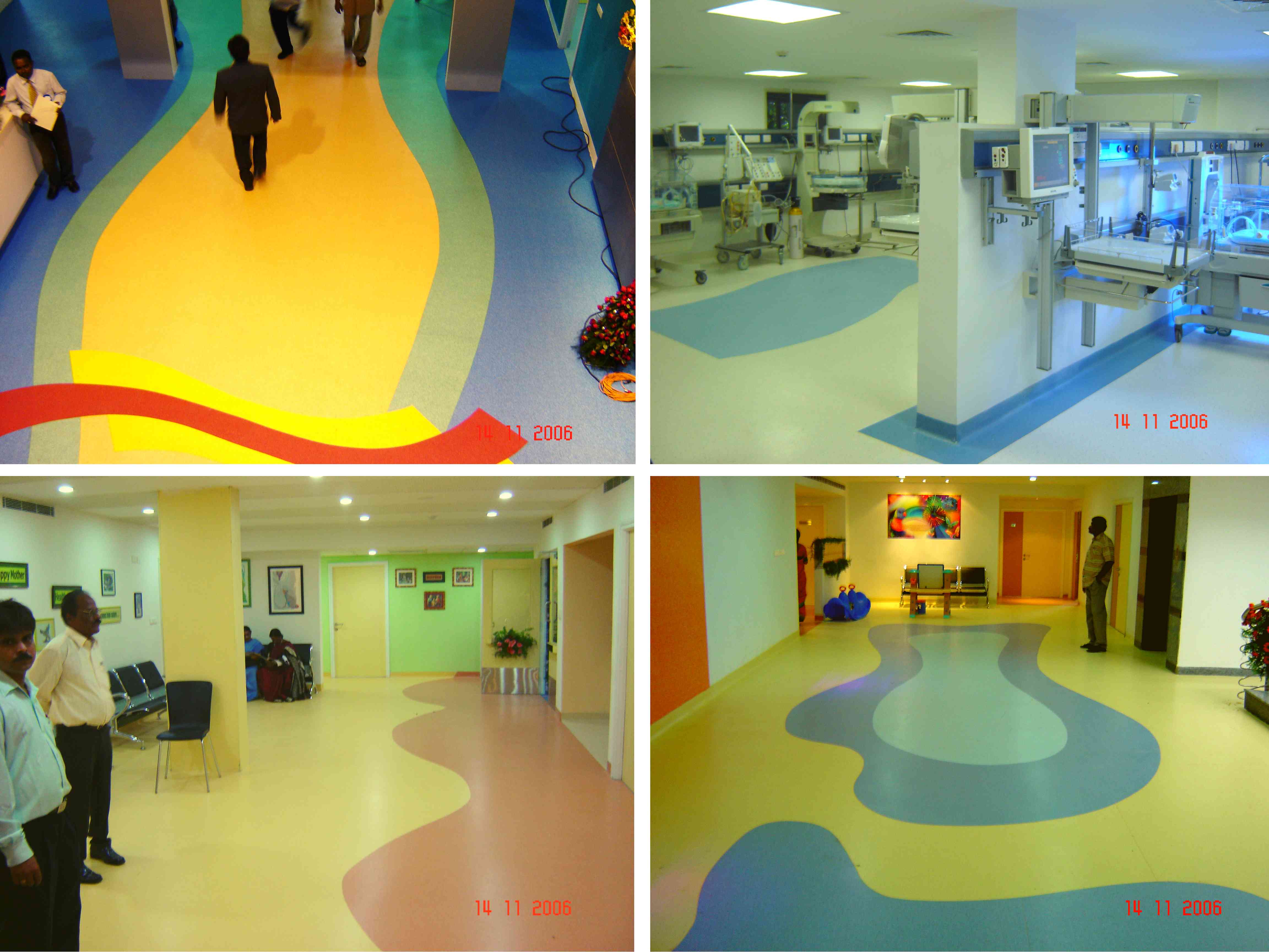 Vinyl flooring Rainbow hospital hydrabad indiana flooring 